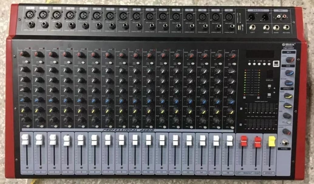 MAX 16ch Mixer
