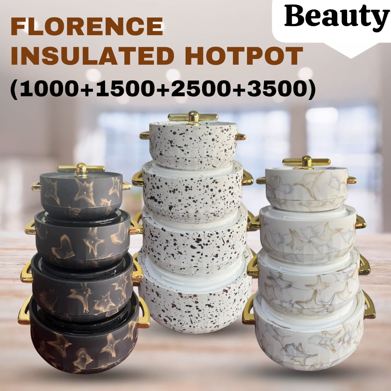 🔥NEW IN Florence hotpots -4pcs🔥