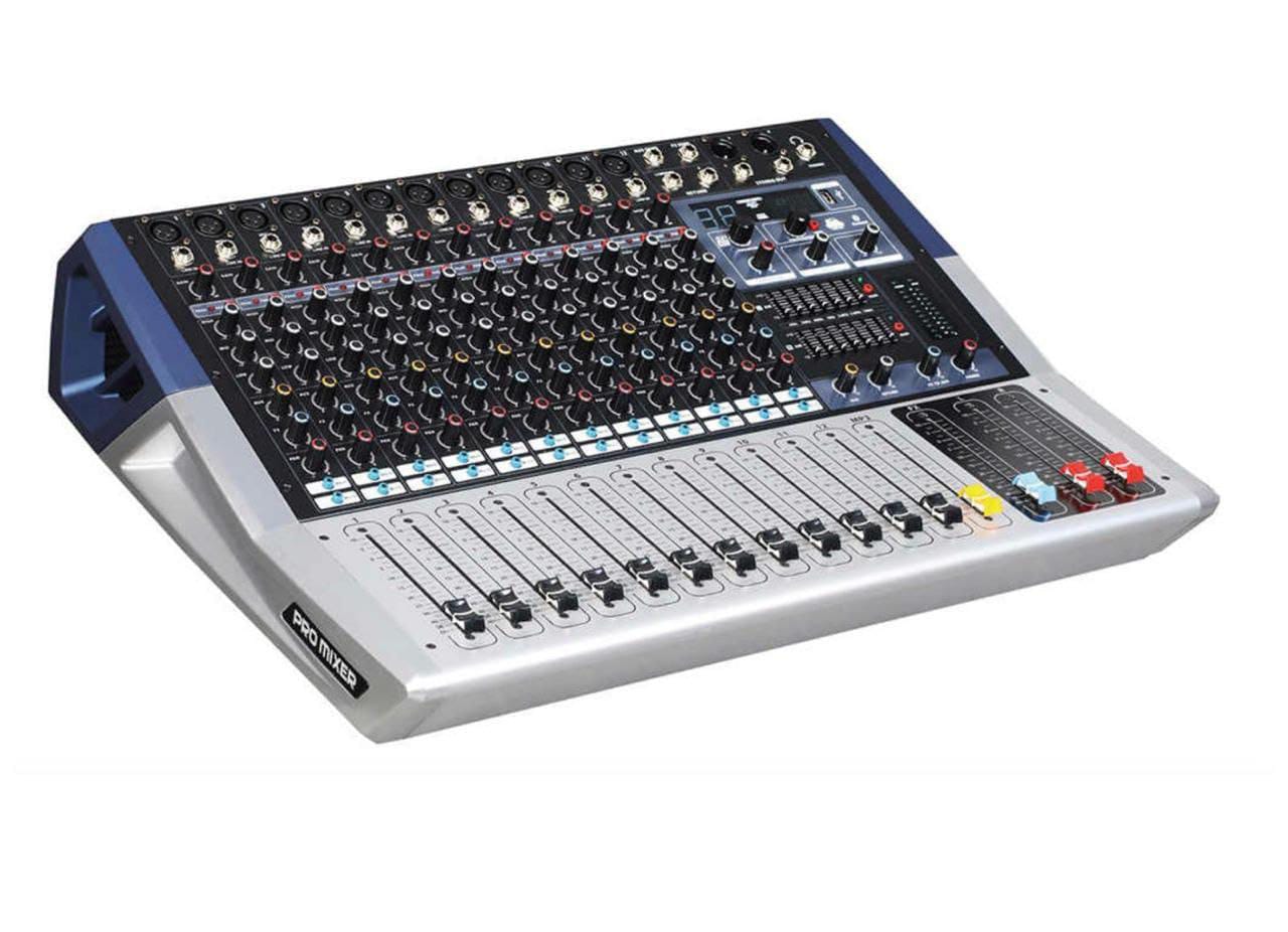 PROMIXER Powered KV12 Audio Mixer
