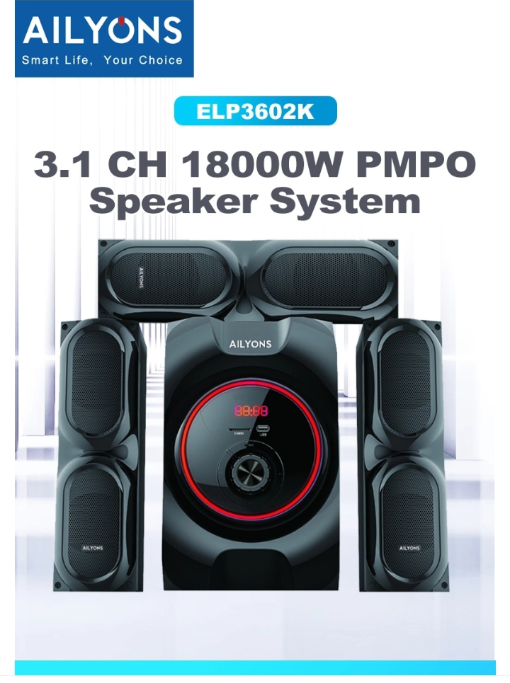 ELP3602K 3.1CH Subwoofer Home Theater Multi media Bluetooth speaker System