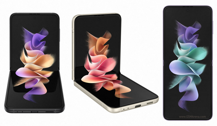 Main image of Refurbished Samsung Galaxy Z Flip3 5G 256GB / 128GB ROM 8GB RAM Z Flip 3 6.7 inch Unlock Snapdragon 888 5G 2G/3G/4G/5G LTE Single Sim mobile Clean phone