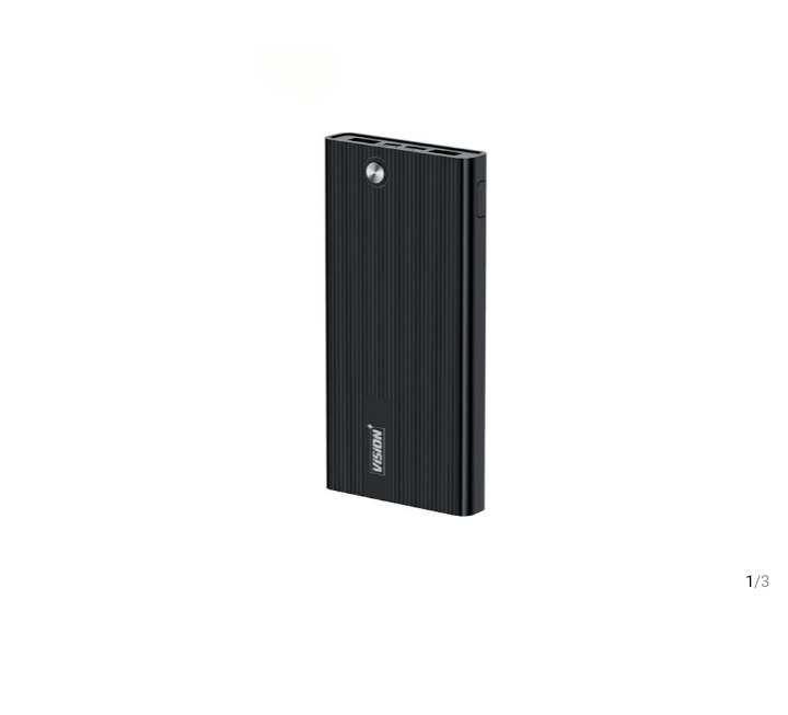 Vision plus Power Bank 10000mAh VPPB10A-blk
