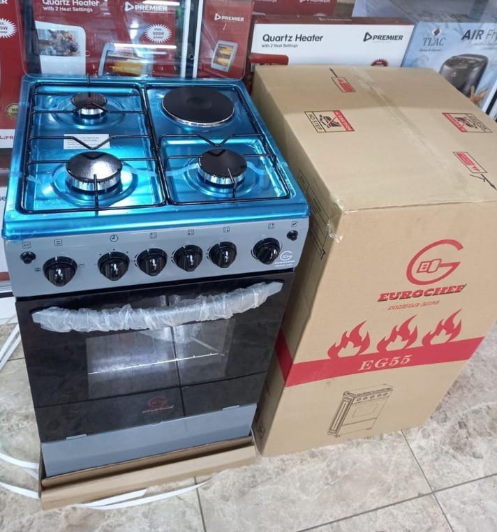 Eurochef 3+1 electric oven cooker