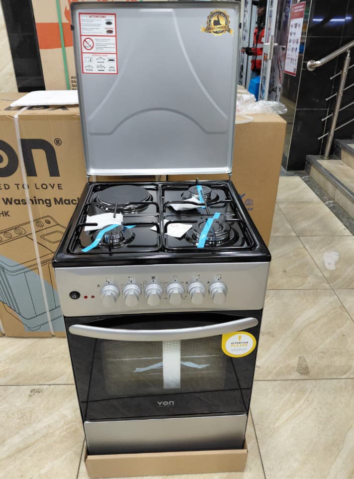 VON 3+1 Electric HotPlate 50*50 VCF503131NFY Electric Oven