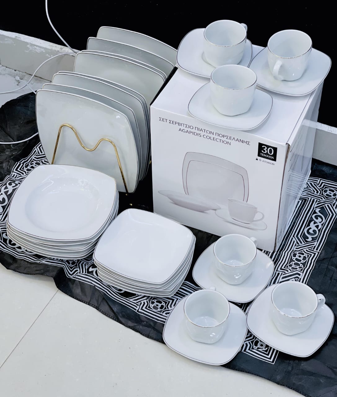 30 pcs porcelain dinner set
