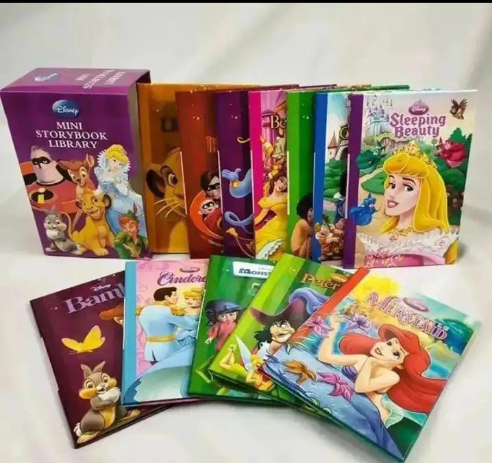 Disney Mini storybooks Library, a set of 12