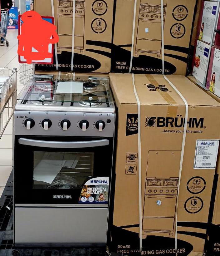 Bruhm 50*55  full gas standing cooker