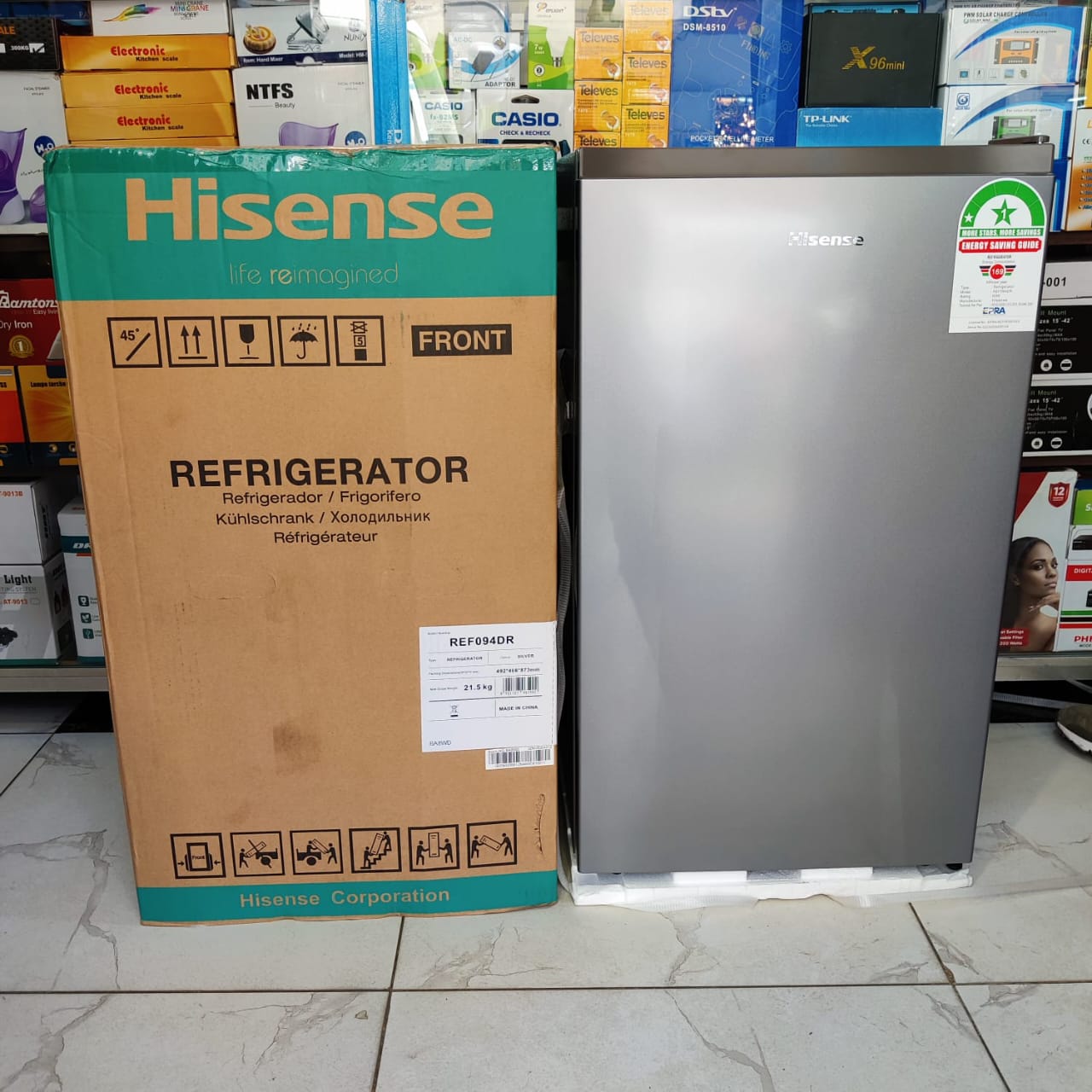 Hot Deal Hisense 94Litres Single Door Fridge