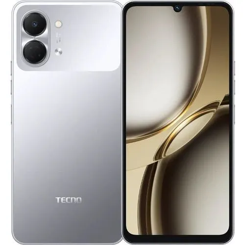 Main image of Tecno POP 20, 6.75'', 64GB +4GB RAM (Dual SIM), 5000MAh, 4G - Titanium(1YR WRTY).