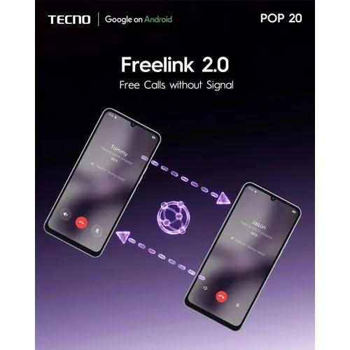 Tecno POP 20, 6.75'', 64GB +4GB RAM (Dual SIM), 5000MAh, 4G - Titanium(1YR WRTY). - Image 4