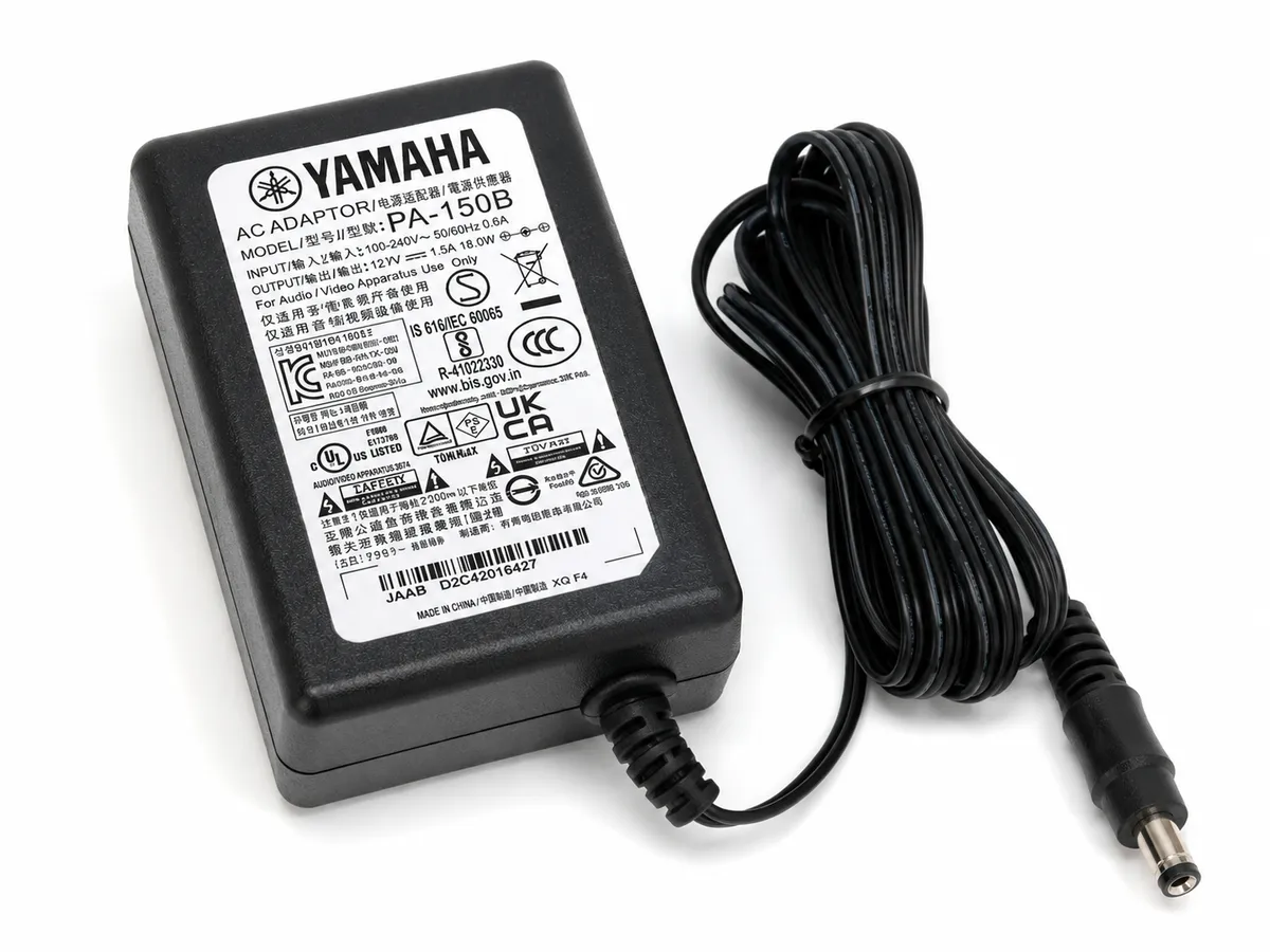 Yamaha PA-150B AC Power Adapter 12V 1.5A – Original Replacement Adapter - Image 2