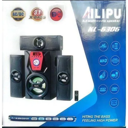 AILIPU 3.1CH Bluetooth Woofer Home Theatre Speaker System KL-6306AD with USB/FM - Image 3