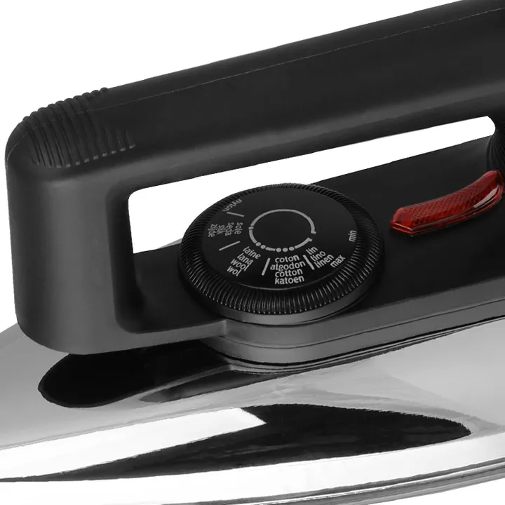 AILYONS HD-199A Electric Dry Iron Box Silver & Black (1YR WRTY) - Image 5