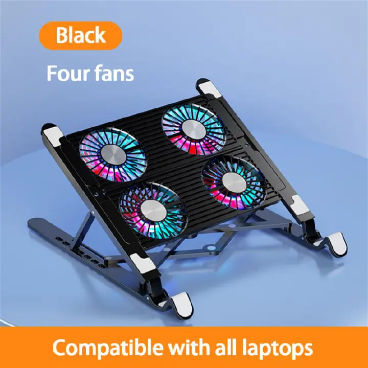 Main image of Folding Double Fan Stand Cooling Radiator