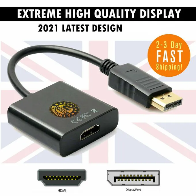 Main image of Display Port (DP) To HDMI Cable Adapter
