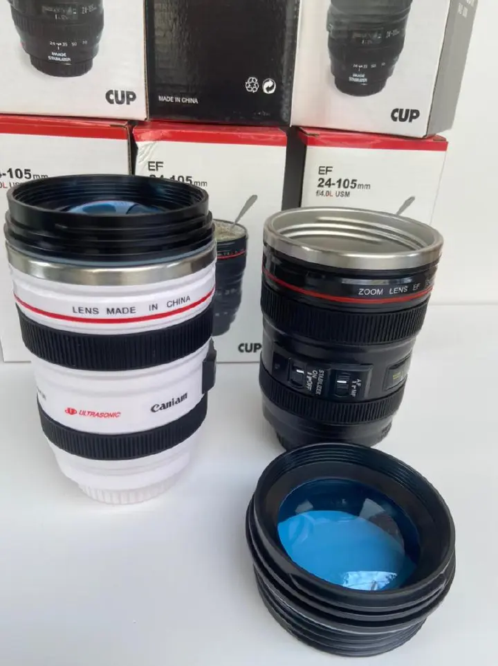 Main image of 300ml Camera lens thermocup now available