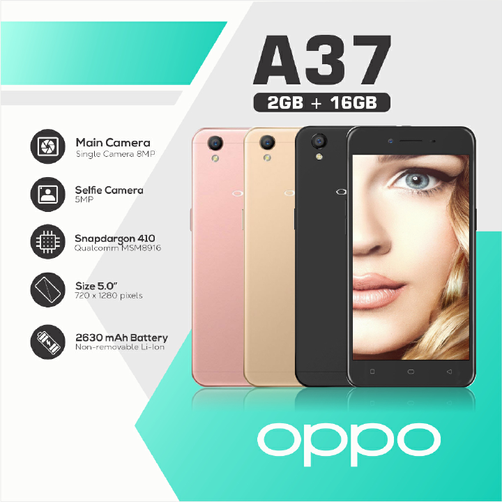 REFURBISHED OPPO A37 2GB RAM 16GB ROM NON DETACHABLE BATTERY WITH WARRANTY Gold 16GB with 6months warranty