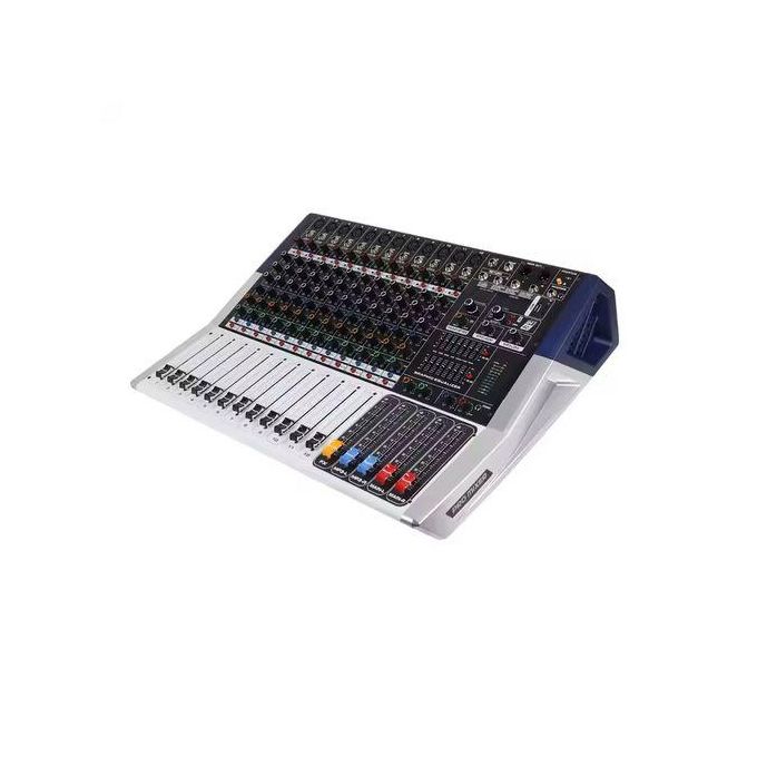 12 Channel Console Mixing 99 Dsp Effects Powered Mixer With Amplifier