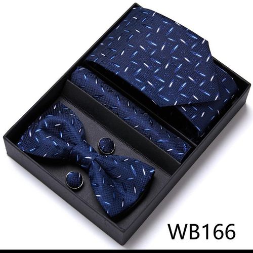 Men'S Tie Set Gift Box 6 Piece Tie Set WB166