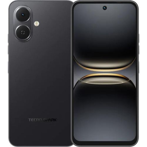 Tecno POP 10 6.67'' 120Hz Display, 64GB ROM +3GB RAM (+3GB Extended) 13MP, 4.5G ,IP64 (Dual SIM) Battery 5000MAh- Black