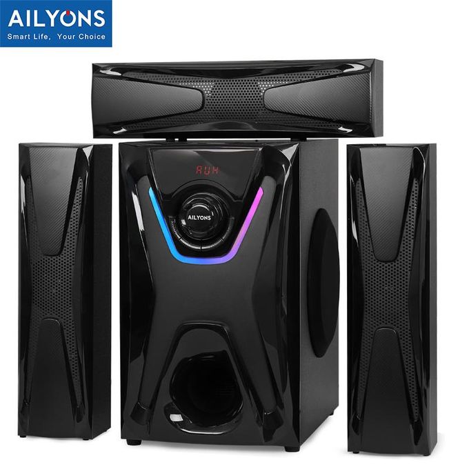 AILYONS ELP3701K 3.1CH Multimedia Bluetooth Subwoofers Speaker System, (1YR WRTY)
