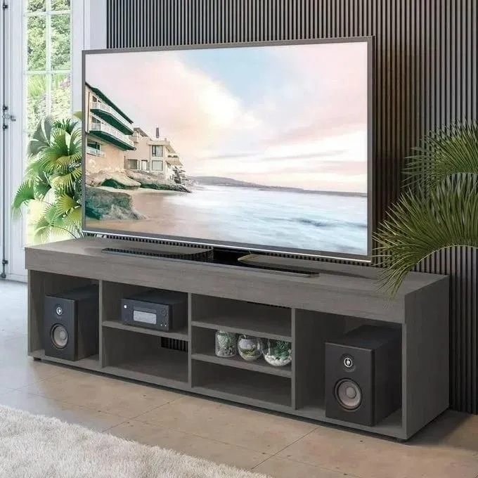 Pretoria Wooden Modern TV Stand 6FT - Image 2