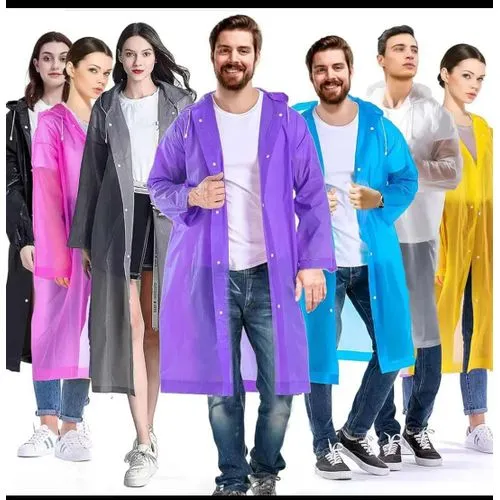 Ultra-Durable Reusable EVA Raincoat – 100% Waterproof & Tear-Resistant - Image 4