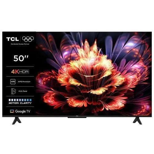 TCL 50V6C 50" Smart 4K HDR TV - Google TV, AiPQ Processor, Dolby Atmos