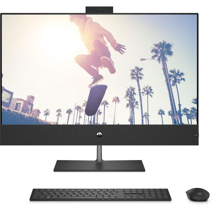 HP Pavilion All-in-One Desktop PC, Intel Core i7-13700T, 32GB RAM, 1TB SSD, NVIDIA® GeForce RTX™ 3050 Ti (4GB GDDR6 dedicated), 31.5" QHD, Black