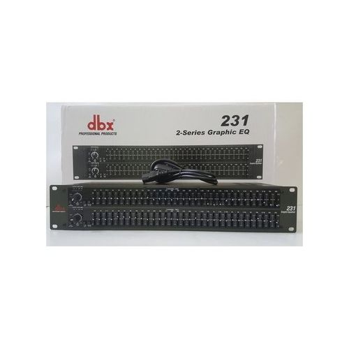 Dbx 231 EQ Professional Public Address Audio Equaliser