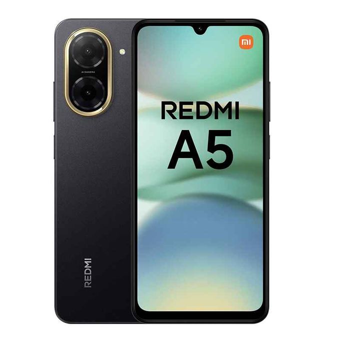 XIAOMI Redmi A5, 6.88", 3GB + 64GB , 5200mAh, DUAL SIM, 4G - Midnight Black