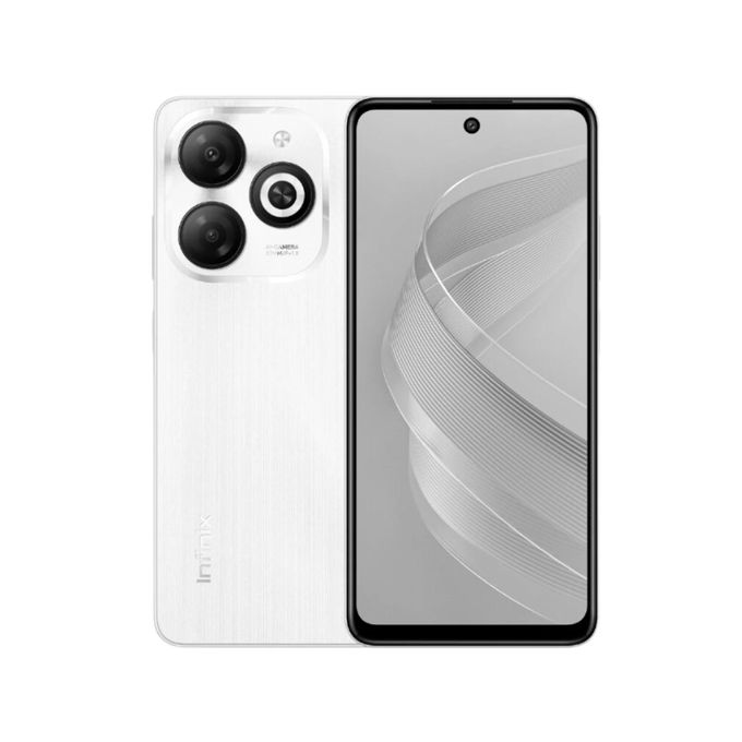 Infinix Smart 8 6.6" HD, 2GB RAM + 64GB , Android 13 (Dual Sim) 5000mAh, White