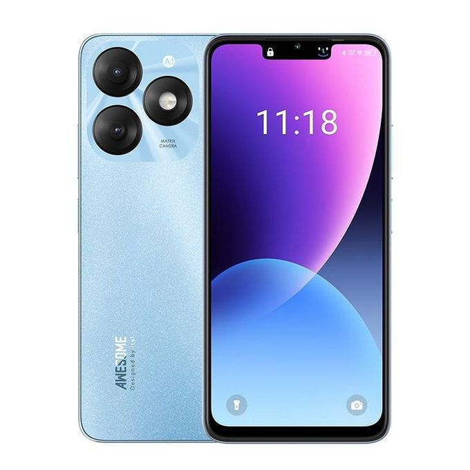 Itel A70, 6.6", 3GB RAM + 128GB, 4G, (Dual SIM) 5000mAh - Azure blue