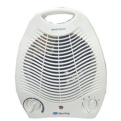 Sterling Portable Heat Glow Electric Room Heater - White
