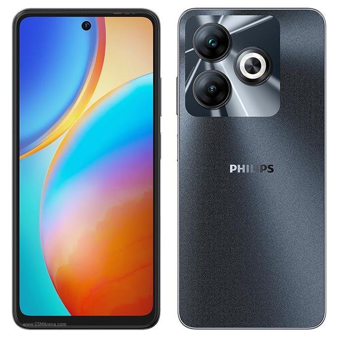 Philips Refurbished S6210 3GB RAM 64GB ROM,13MP Camera, 6.56" 5000mAh(Dual SIM)- Black