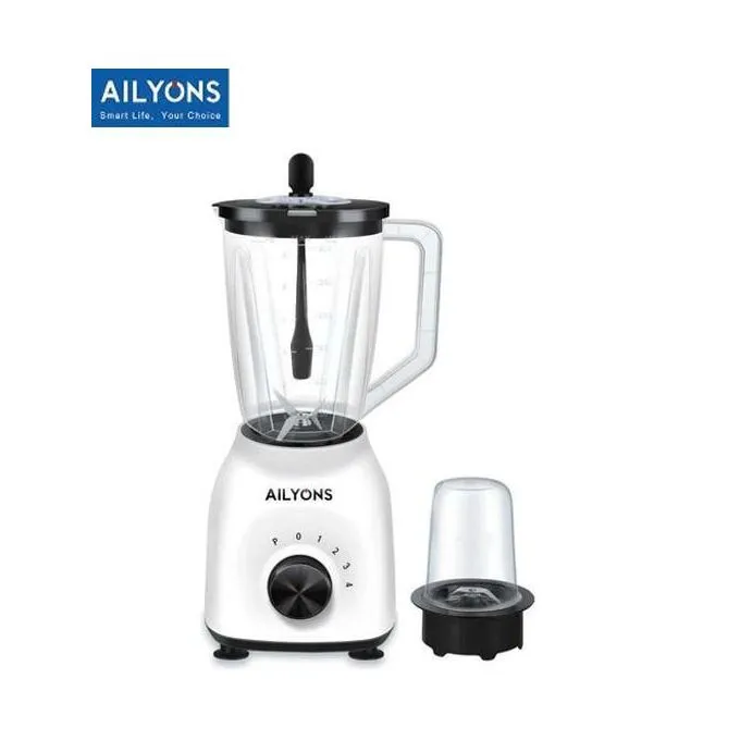 Main image of AILYONS AILYONS 1.6L 350W 2-in-1 Blender & Grinder - Stainless Steel Blades, 4-Speed, Leak Resistant