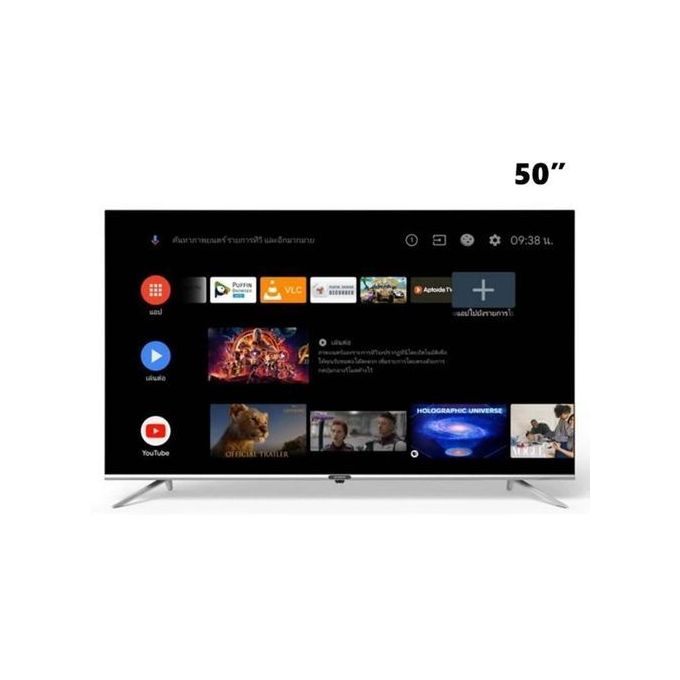 Vision Plus VP8850K 50 inch Frameless 4K UHD Smart Android TV+free Bracket+30 Days FREE Showmax