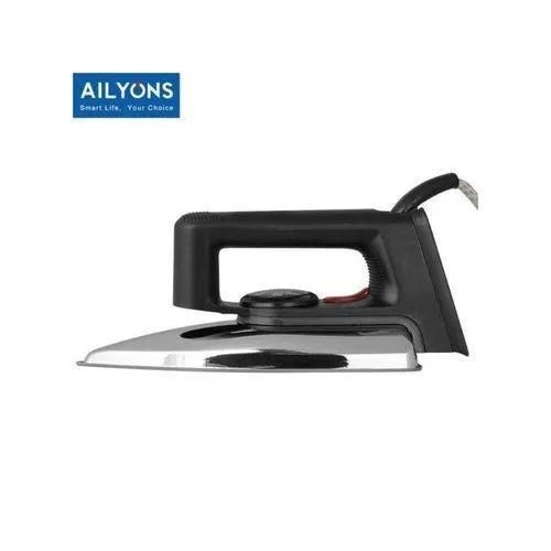 RESTOCKED🥳🥳 Ailyons Dry Iron - 1000W, Aluminium Soleplate, Silver - Image 2