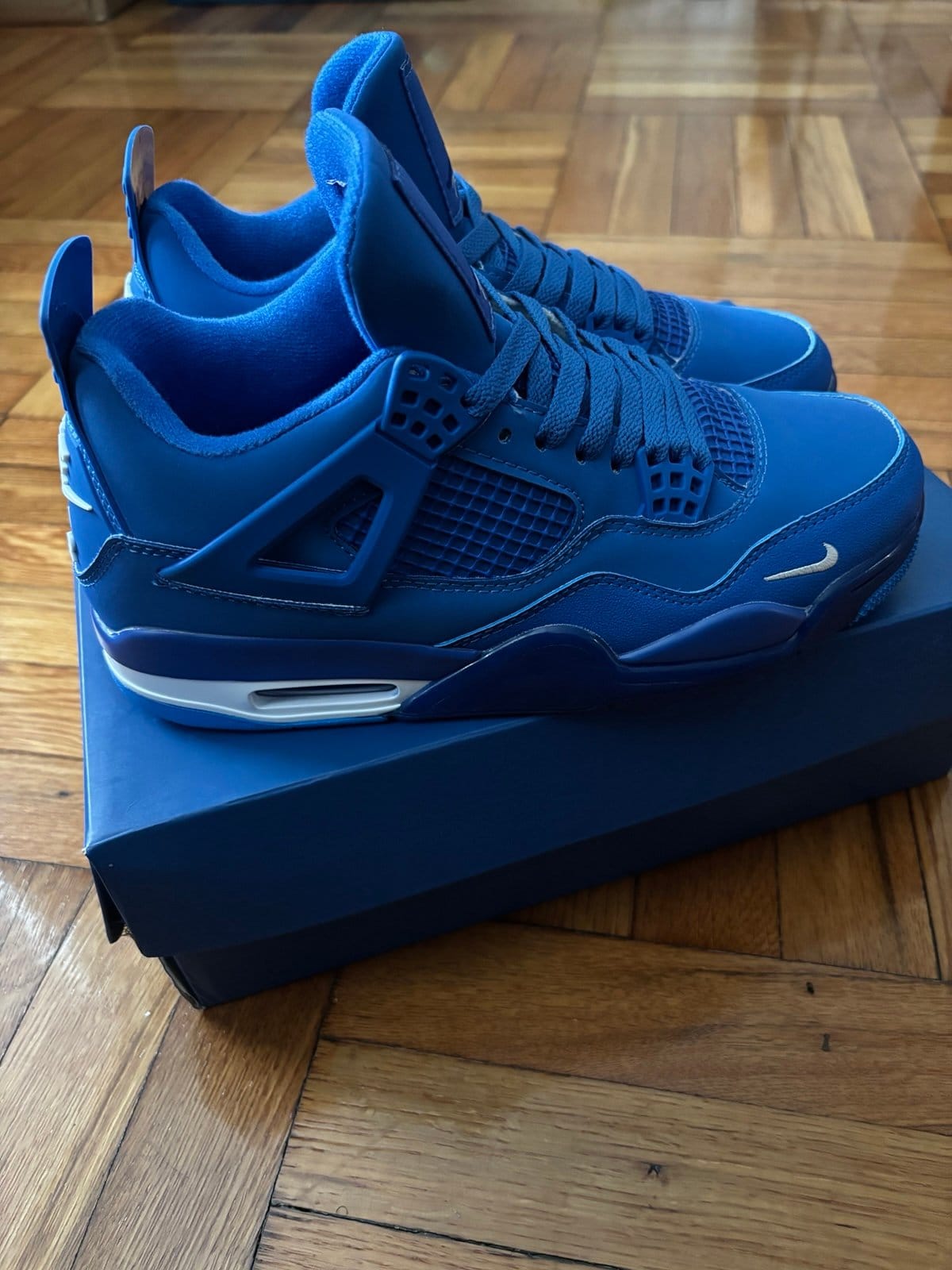 Jordan 4 Nigel Retro Brick by Brick - 'Royal'