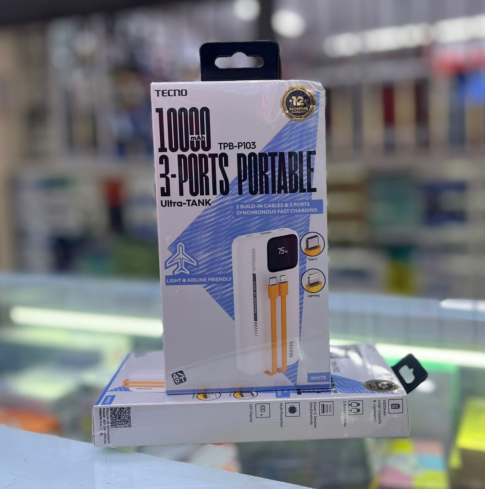 Tecno 10000mah powerbanks