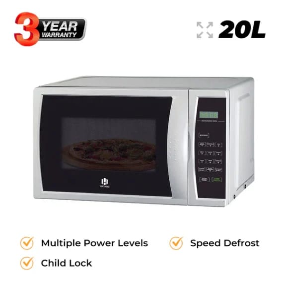 Hanmac 20L Digital Solo Microwave – HMR20E