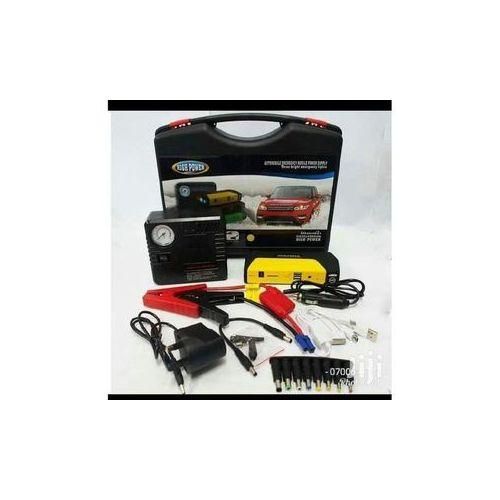 Portable Car Jump Starter Kit And Air Compressor