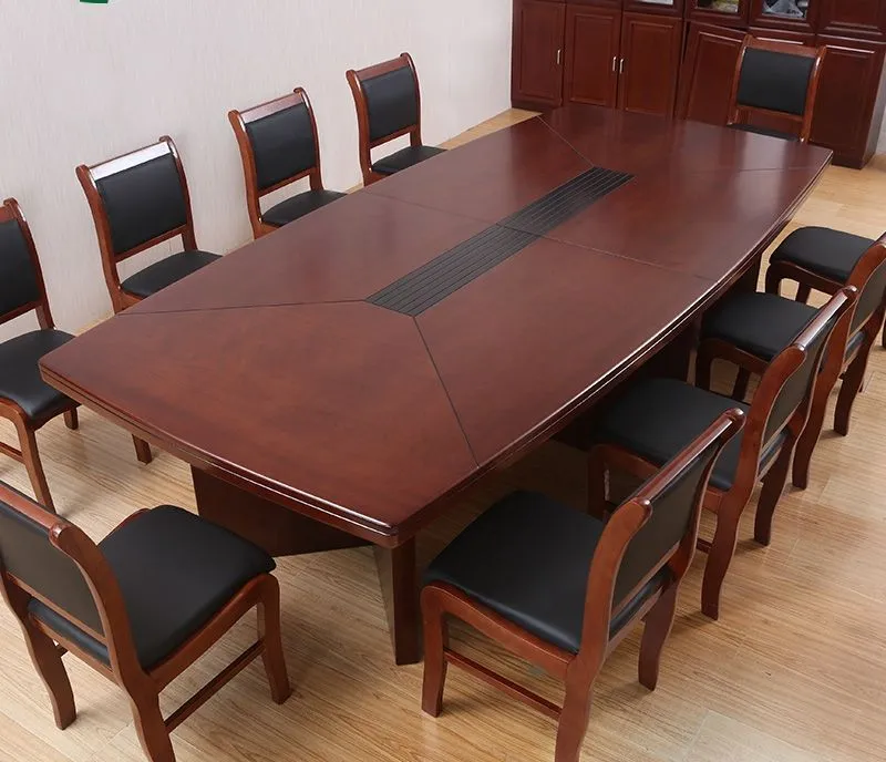 Main image of 8-seater mahogany conference table