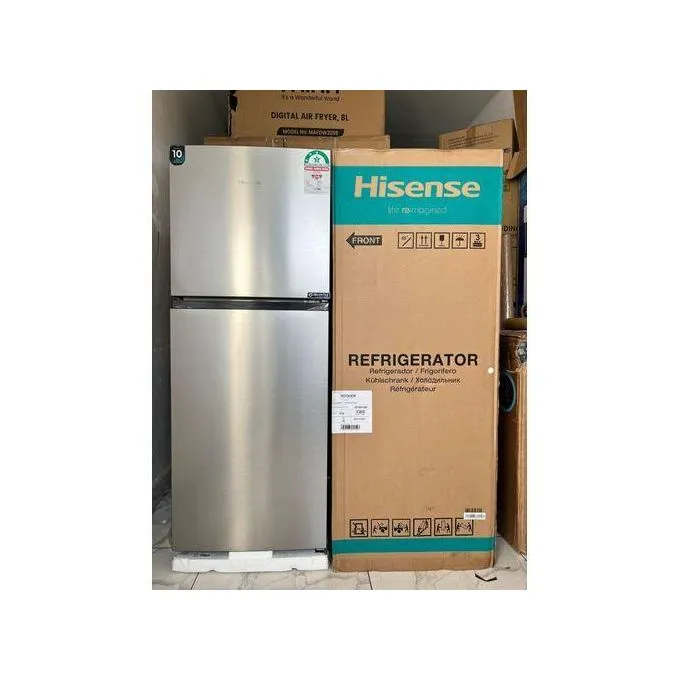 203L No Frost Double Door Fridge, Inverter Technology, Frost Free & 2-Year Warranty