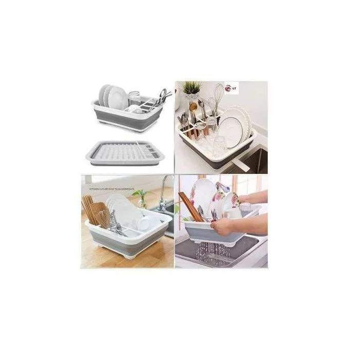 Collapsible Silicone dish rack - Image 2