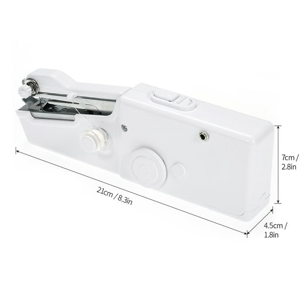 Mini handheld sewing machine, powered by 4 * AA batteries, portable for anytime use. - Image 2