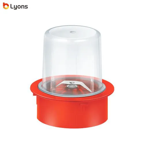 LYONS 1.6L 2 In 1 Motor Stainless Steel Blender YT-138/TY-121 Quality With Grinder Juicer White[[Black Friday!] Limited Offer] - Side view