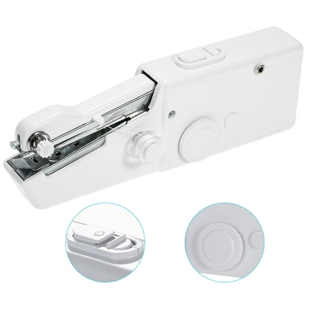 Mini handheld sewing machine, powered by 4 * AA batteries, portable for anytime use. - Image 5