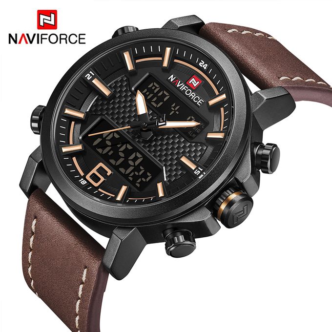 Naviforce Executive Men Watch - Brown - Image 4