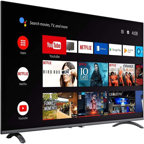 Gld 32 HD Ready Digital Frameless LED Television - Black - Side view